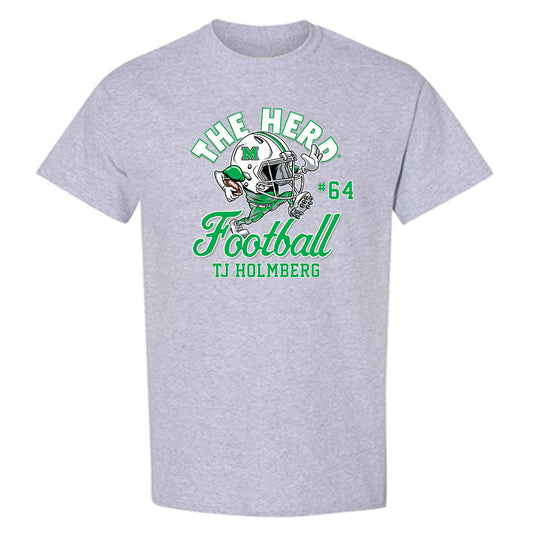 Marshall - NCAA Football : TJ Holmberg - T-Shirt Fashion Shersey