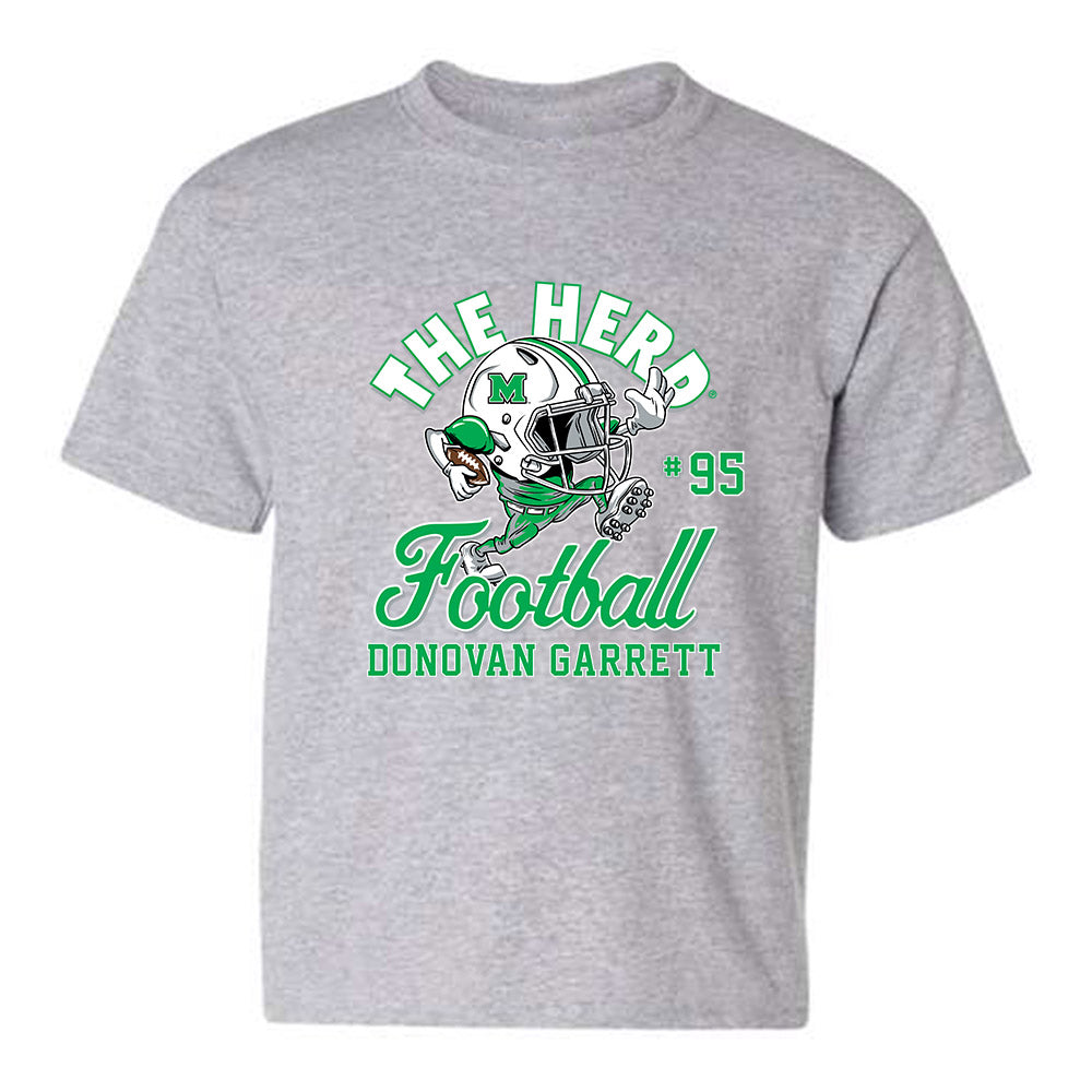 Marshall - NCAA Football : Donovan Garrett - Youth T-Shirt Fashion Shersey