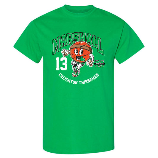 Marshall - NCAA Men's Basketball : Creighton Thieneman - T-Shirt Fashion Shersey