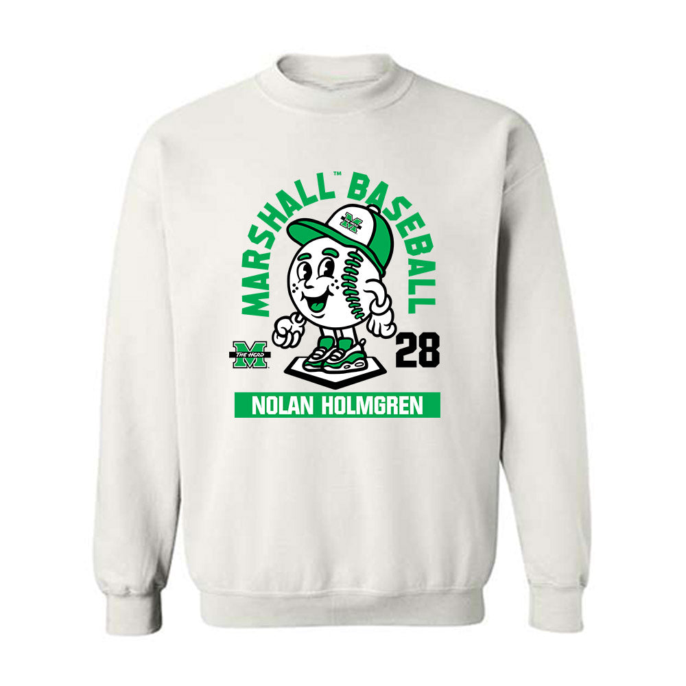 Marshall - NCAA Baseball : Nolan Holmgren - Crewneck Sweatshirt Fashion Shersey