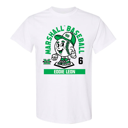 Marshall - NCAA Baseball : Eddie Leon - T-Shirt Fashion Shersey