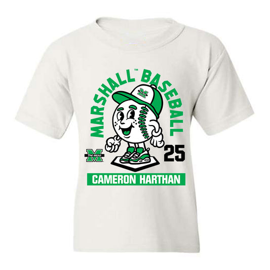 Marshall - NCAA Baseball : Cameron Harthan - Youth T-Shirt Fashion Shersey