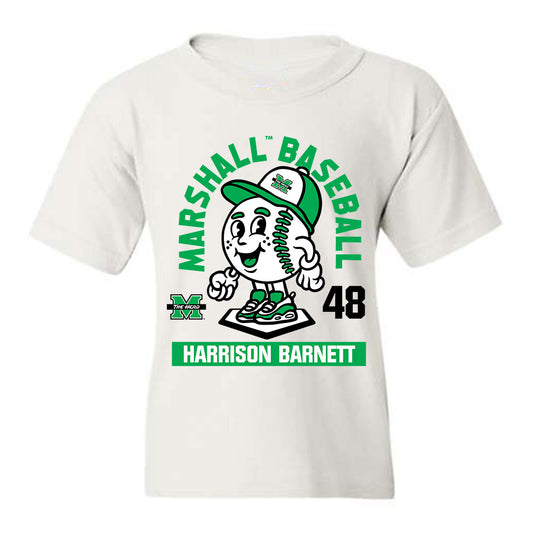 Marshall - NCAA Baseball : Harrison Barnett - Youth T-Shirt Fashion Shersey