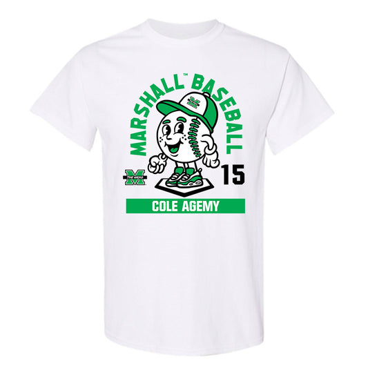 Marshall - NCAA Baseball : Cole Agemy - T-Shirt Fashion Shersey