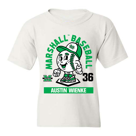 Marshall - NCAA Baseball : Austin Wienke - Youth T-Shirt Fashion Shersey