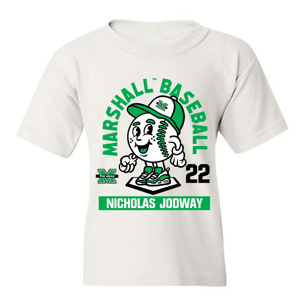 Marshall - NCAA Baseball : Nicholas Jodway - Youth T-Shirt Fashion Shersey