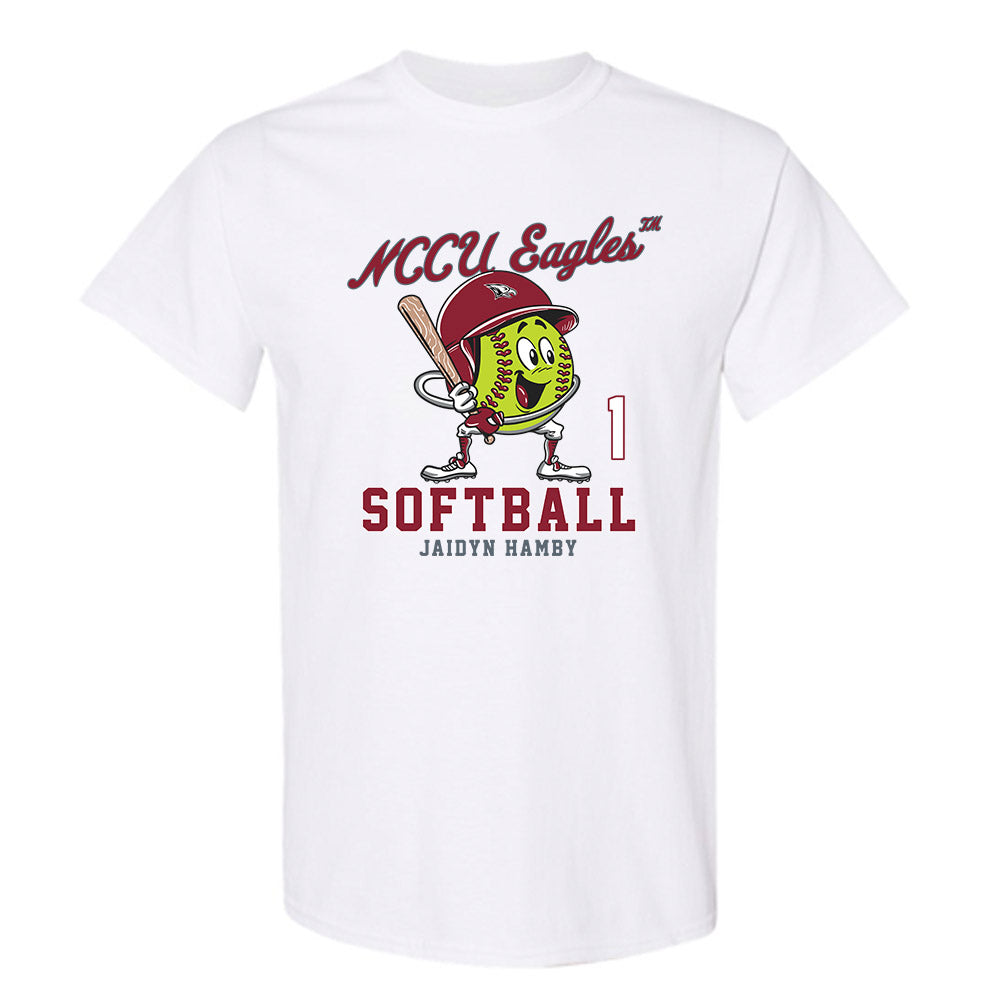 NCCU - NCAA Softball : Jaidyn Hamby - T-Shirt Fashion Shersey