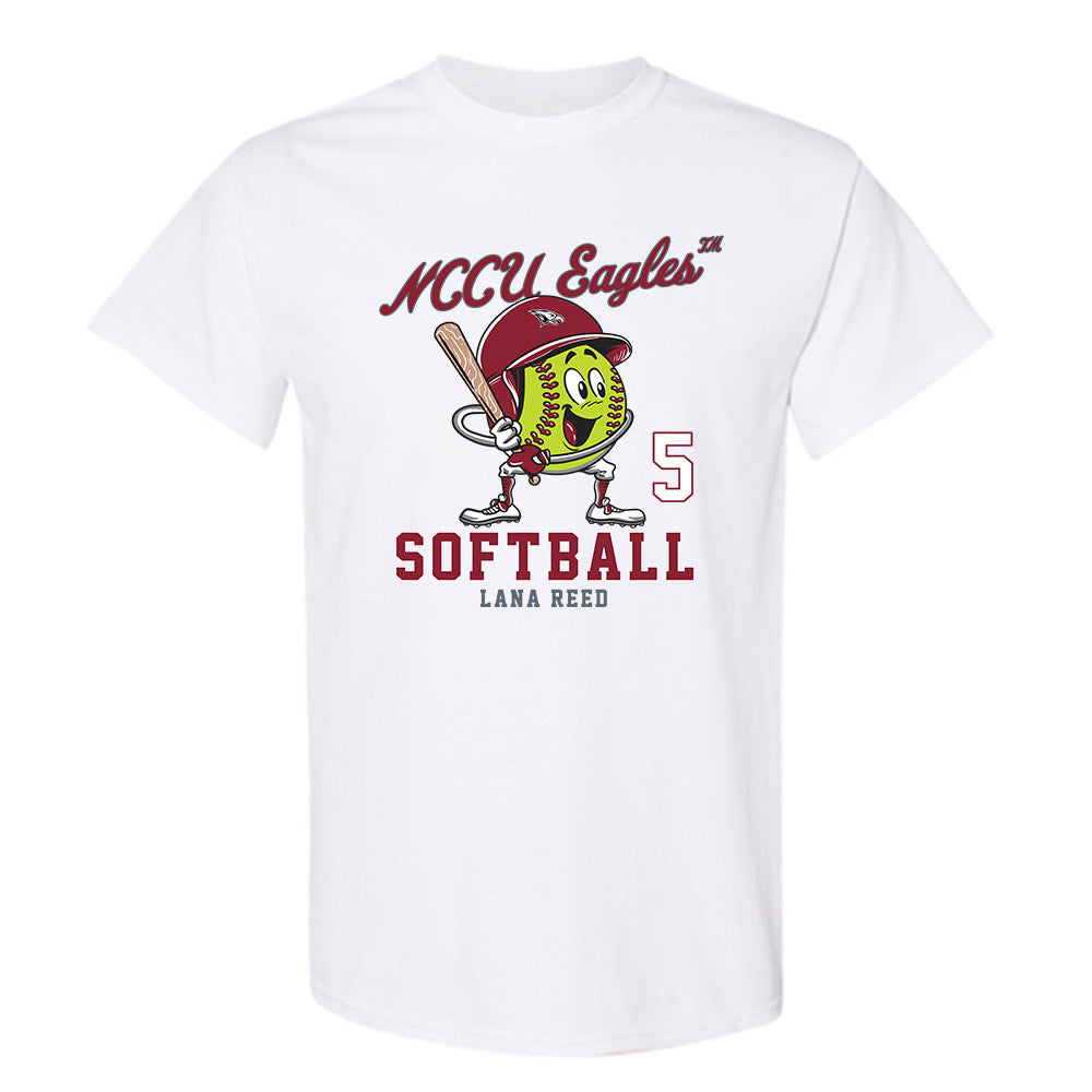 NCCU - NCAA Softball : Lana Reed - T-Shirt Fashion Shersey