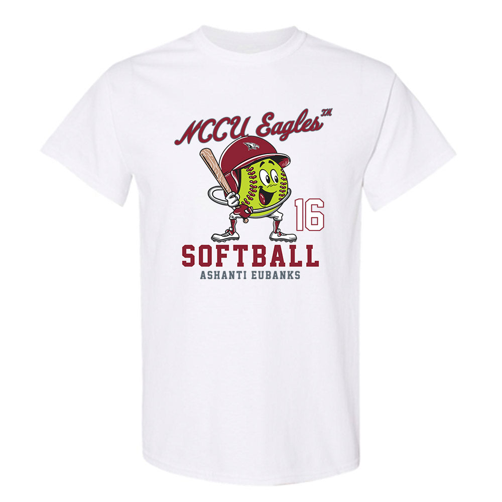 NCCU - NCAA Softball : Ashanti Eubanks - T-Shirt Fashion Shersey