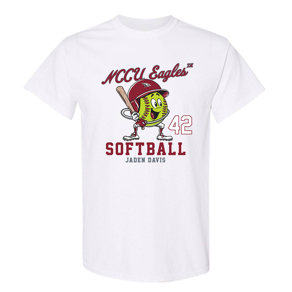 NCCU - NCAA Softball : Jaden Davis - T-Shirt Fashion Shersey