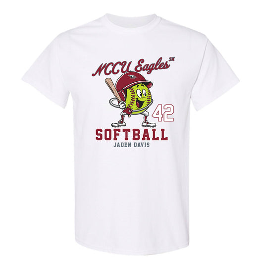 NCCU - NCAA Softball : Jaden Davis - T-Shirt Fashion Shersey