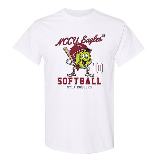 NCCU - NCAA Softball : Nyla Rodgers - T-Shirt Fashion Shersey