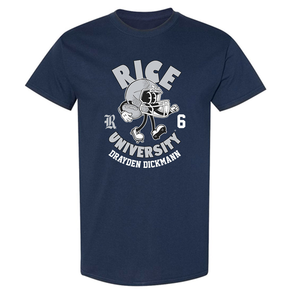 Rice - NCAA Football : Drayden Dickmann - T-Shirt Fashion Shersey