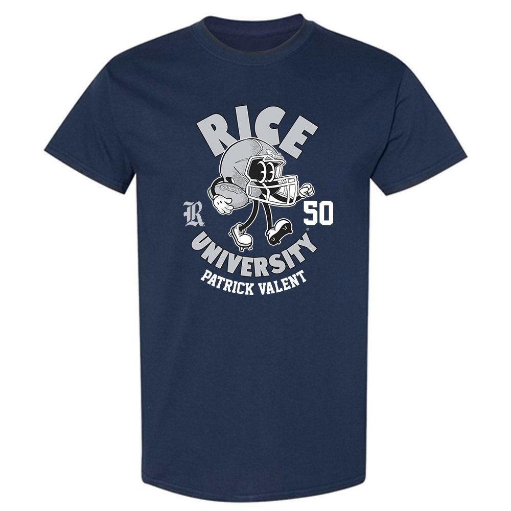 Rice - NCAA Football : Patrick Valent - T-Shirt Fashion Shersey