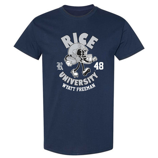 Rice - NCAA Football : Wyatt Freeman - T-Shirt Fashion Shersey