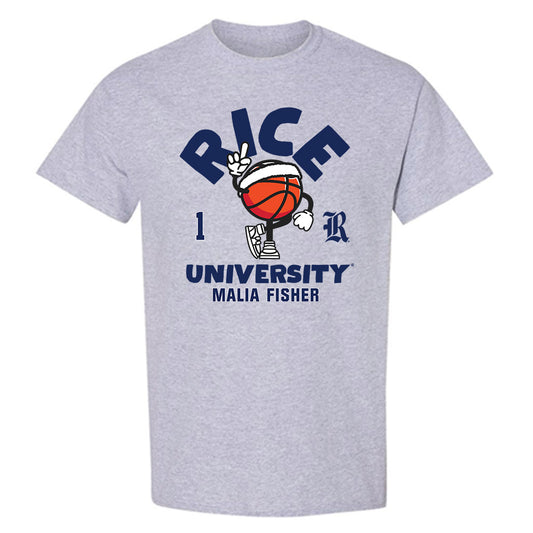 Rice - NCAA Women's Basketball : Malia Fisher - T-Shirt Fashion Shersey