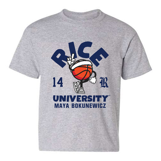 Rice - NCAA Women's Basketball : Maya Bokunewicz - Youth T-Shirt Fashion Shersey