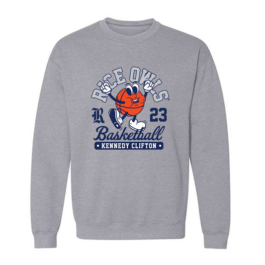 Rice - NCAA Women's Basketball : Kennedy Clifton - Crewneck Sweatshirt Fashion Shersey