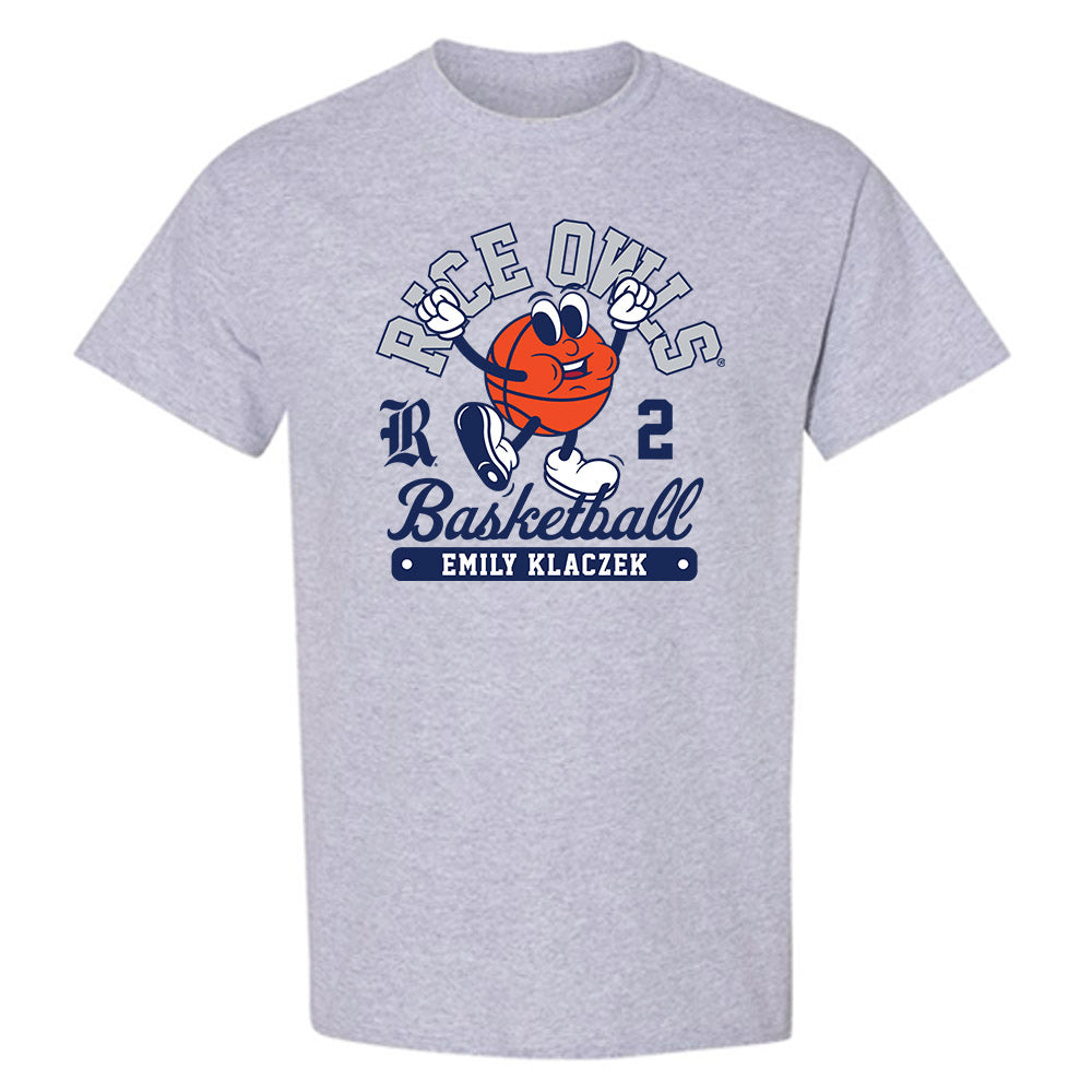 Rice - NCAA Women's Basketball : Emily Klaczek - T-Shirt Fashion Shersey