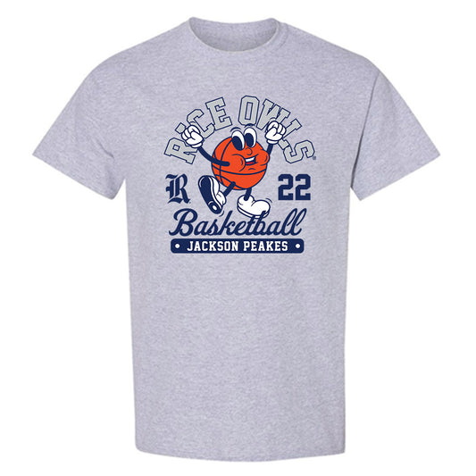 Rice - NCAA Men's Basketball : Jackson Peakes - T-Shirt Fashion Shersey