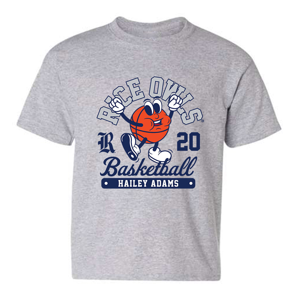 Rice - NCAA Women's Basketball : Hailey Adams - Youth T-Shirt Fashion Shersey