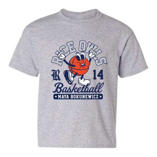 Rice - NCAA Women's Basketball : Maya Bokunewicz - Youth T-Shirt Fashion Shersey