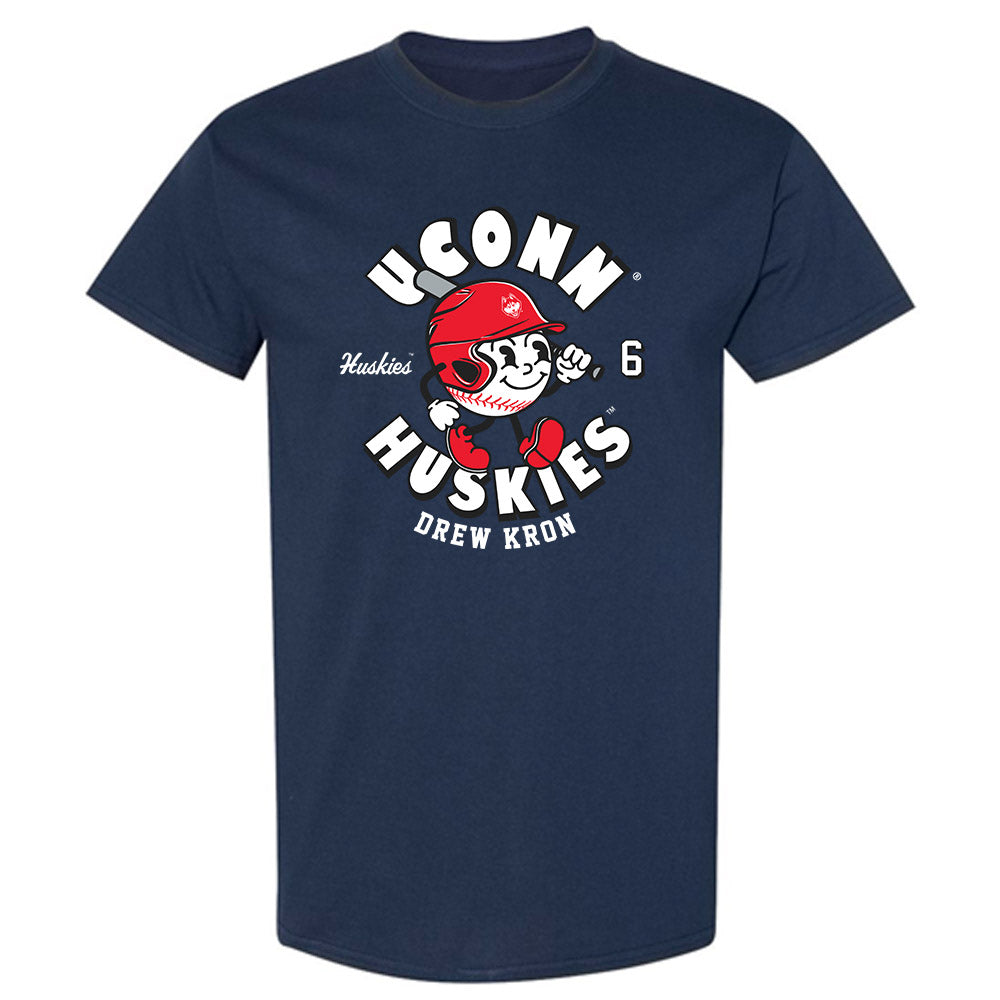 UConn - NCAA Baseball : Drew Kron - T-Shirt Fashion Shersey