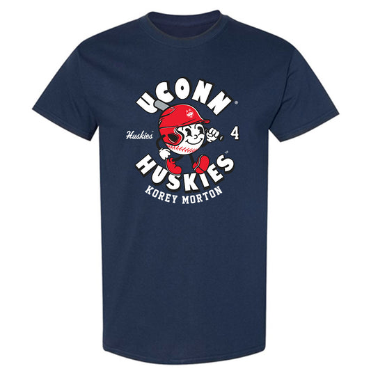 UConn - NCAA Baseball : Korey Morton - T-Shirt Fashion Shersey