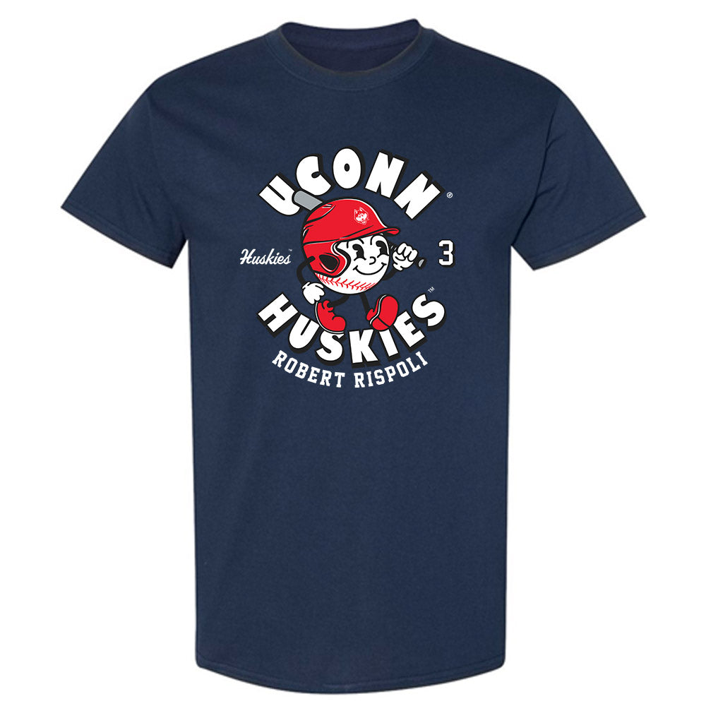 UConn - NCAA Baseball : Robert Rispoli - T-Shirt Fashion Shersey