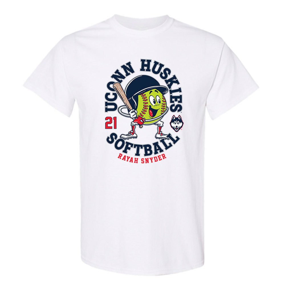 UConn - NCAA Softball : Rayah Snyder - T-Shirt Fashion Shersey