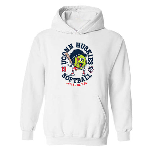 UConn - NCAA Softball : Caylee De Meo - Hooded Sweatshirt Fashion Shersey