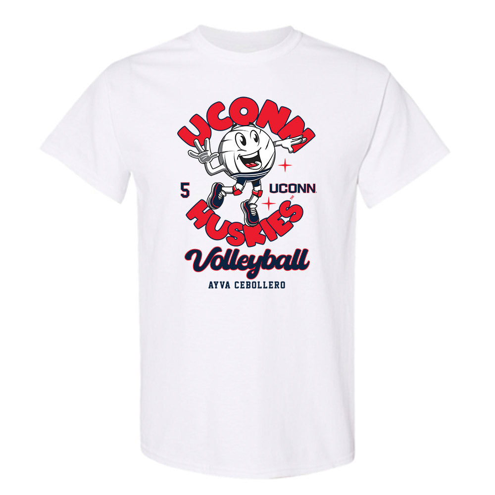 UConn - NCAA Women's Volleyball : Ayva Cebollero - T-Shirt Fashion Shersey