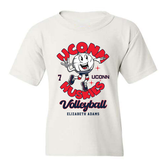UConn - NCAA Women's Volleyball : Elizabeth Adams - Youth T-Shirt Fashion Shersey
