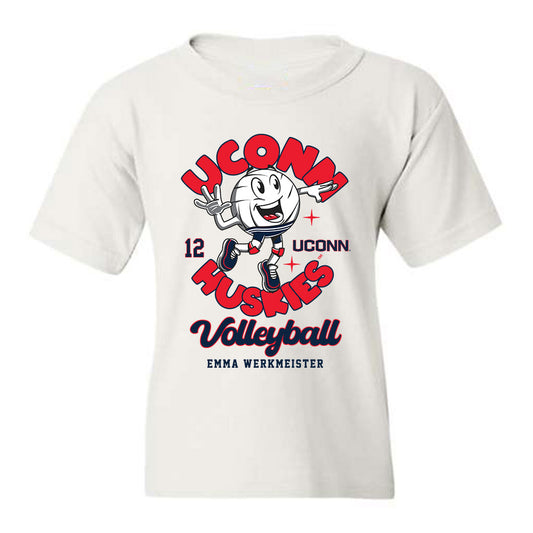 UConn - NCAA Women's Volleyball : Emma Werkmeister - Youth T-Shirt Fashion Shersey