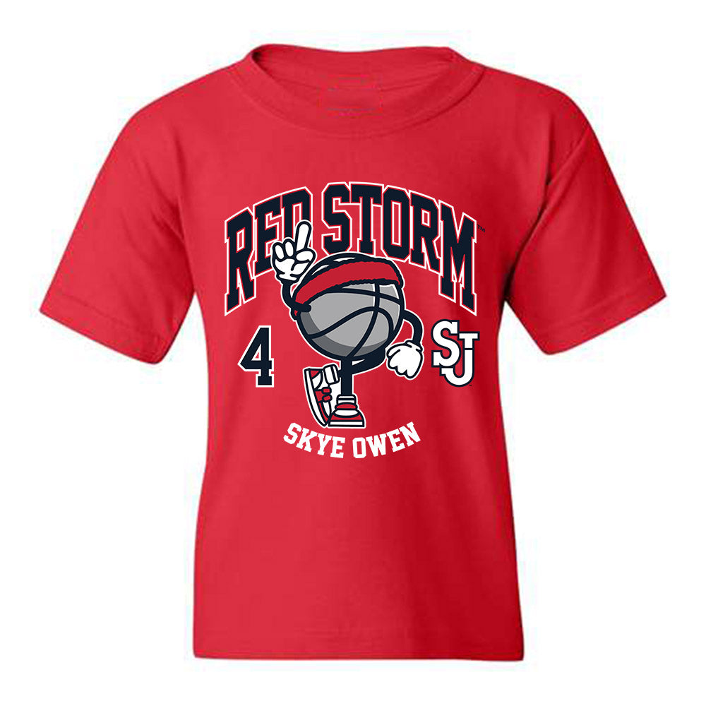 St. Johns - NCAA Women's Basketball : Skye Owen - Youth T-Shirt Fashion Shersey