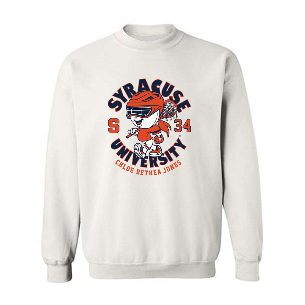 Syracuse - NCAA Women's Lacrosse : Chloe Bethea-Jones - Fashion Shersey Sweatshirt