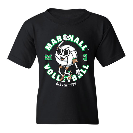 Marshall - NCAA Women's Volleyball : Olivia Fogo - Fashion Shersey Youth T-Shirt