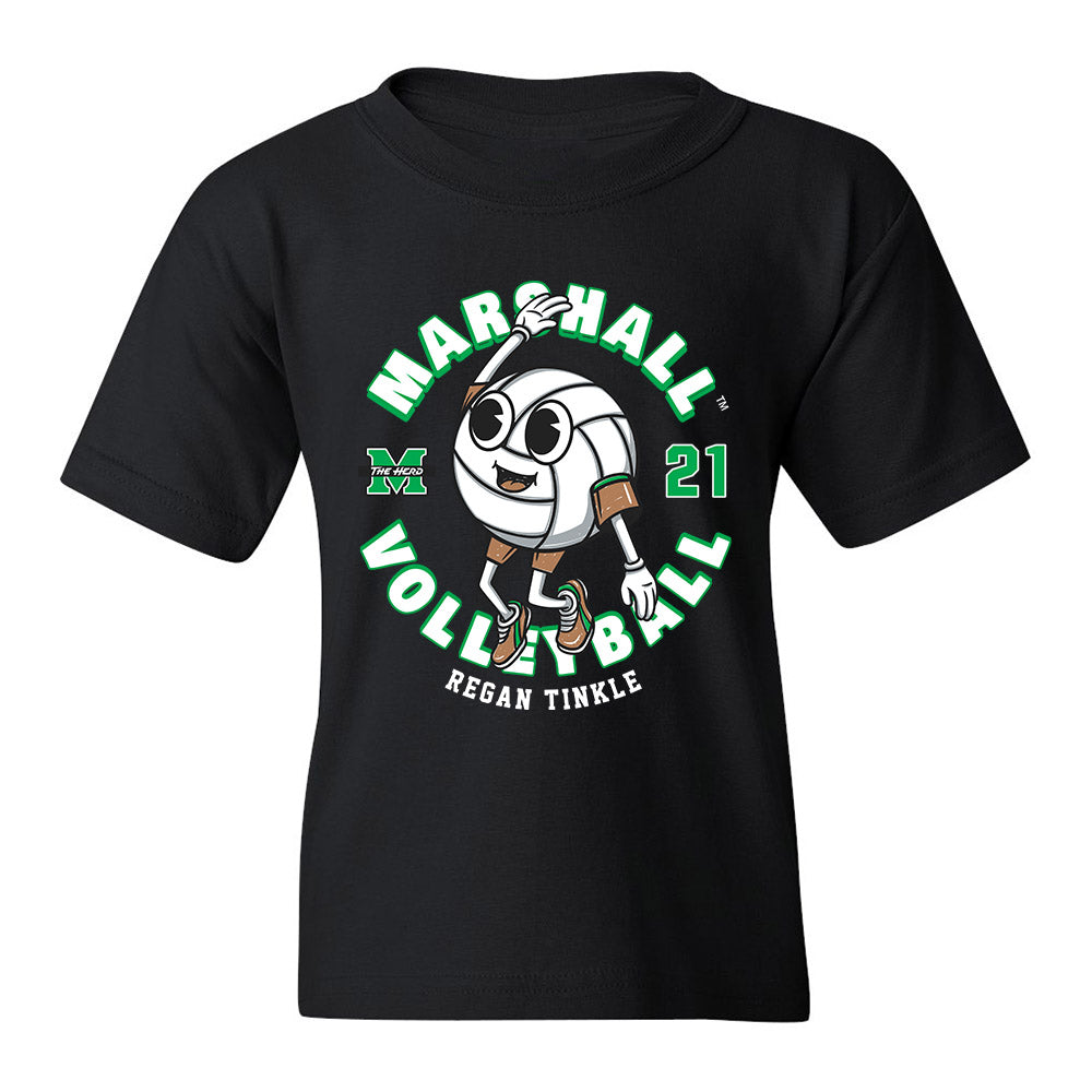 Marshall - NCAA Women's Volleyball : Regan Tinkle - Fashion Shersey Youth T-Shirt