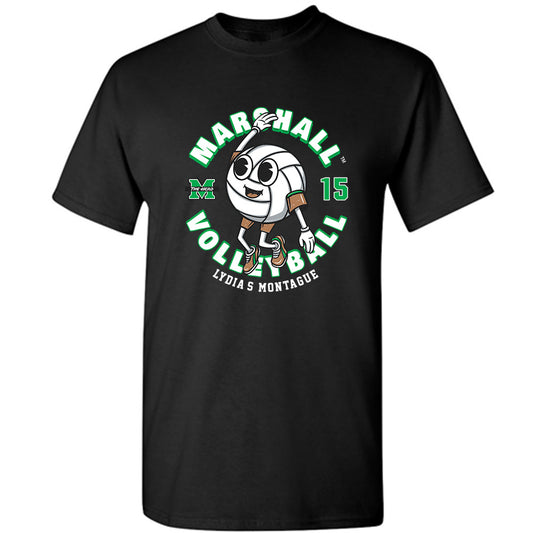 Marshall - NCAA Women's Volleyball : Lydia's Montague - Fashion Shersey Short Sleeve T-Shirt