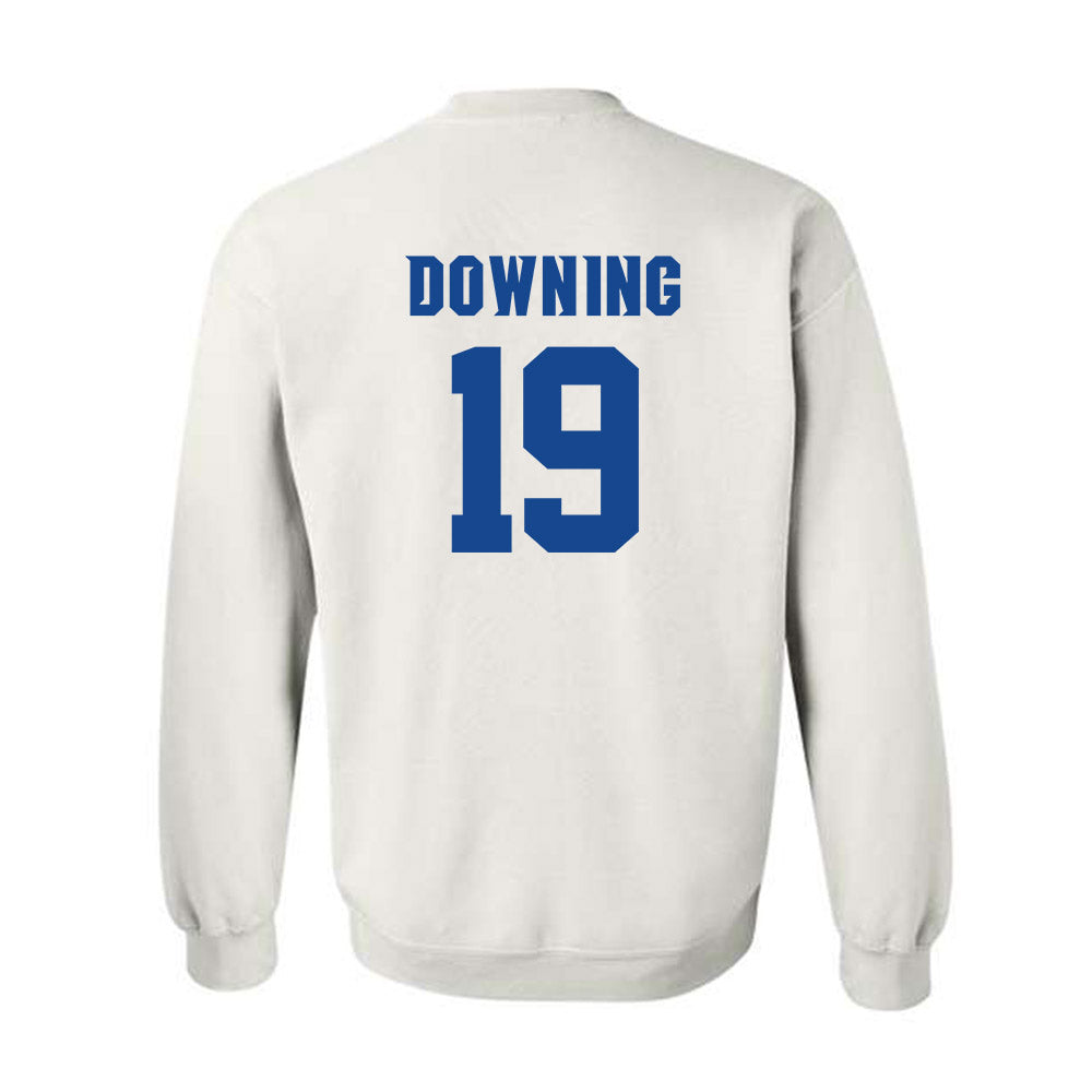 Seton Hall - NCAA Baseball : John Downing - Crewneck Sweatshirt Replica Shersey