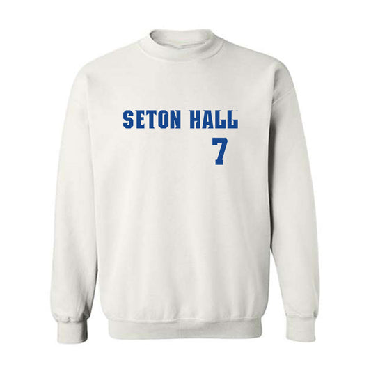 Seton Hall - NCAA Baseball : Dane Hoggard - Crewneck Sweatshirt Replica Shersey