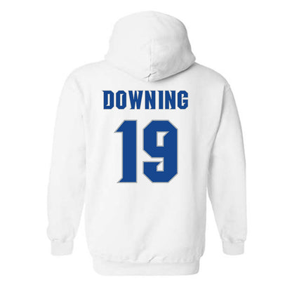 Seton Hall - NCAA Baseball : John Downing - Hooded Sweatshirt Replica Shersey
