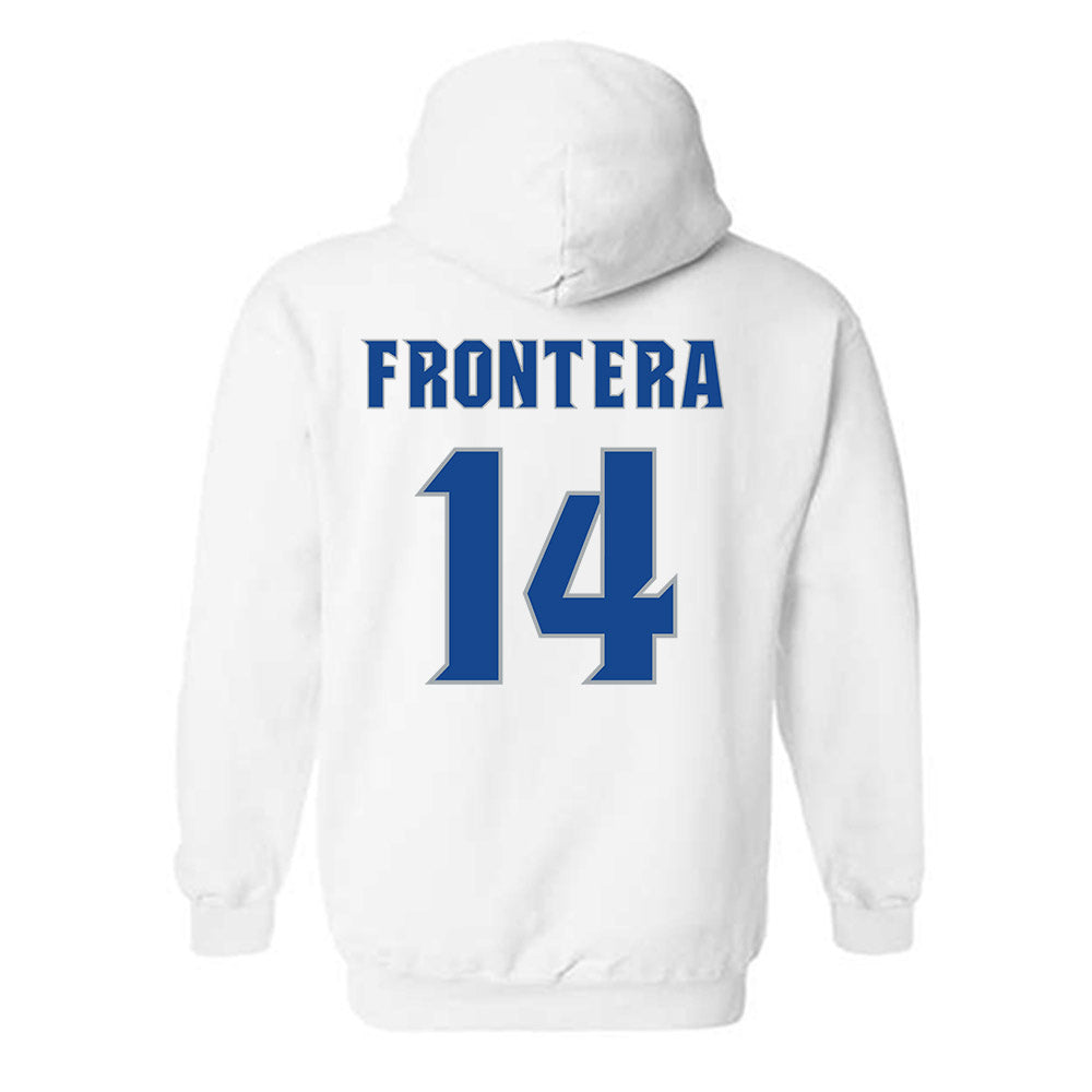 Seton Hall - NCAA Baseball : Daniel Frontera - Hooded Sweatshirt Replica Shersey