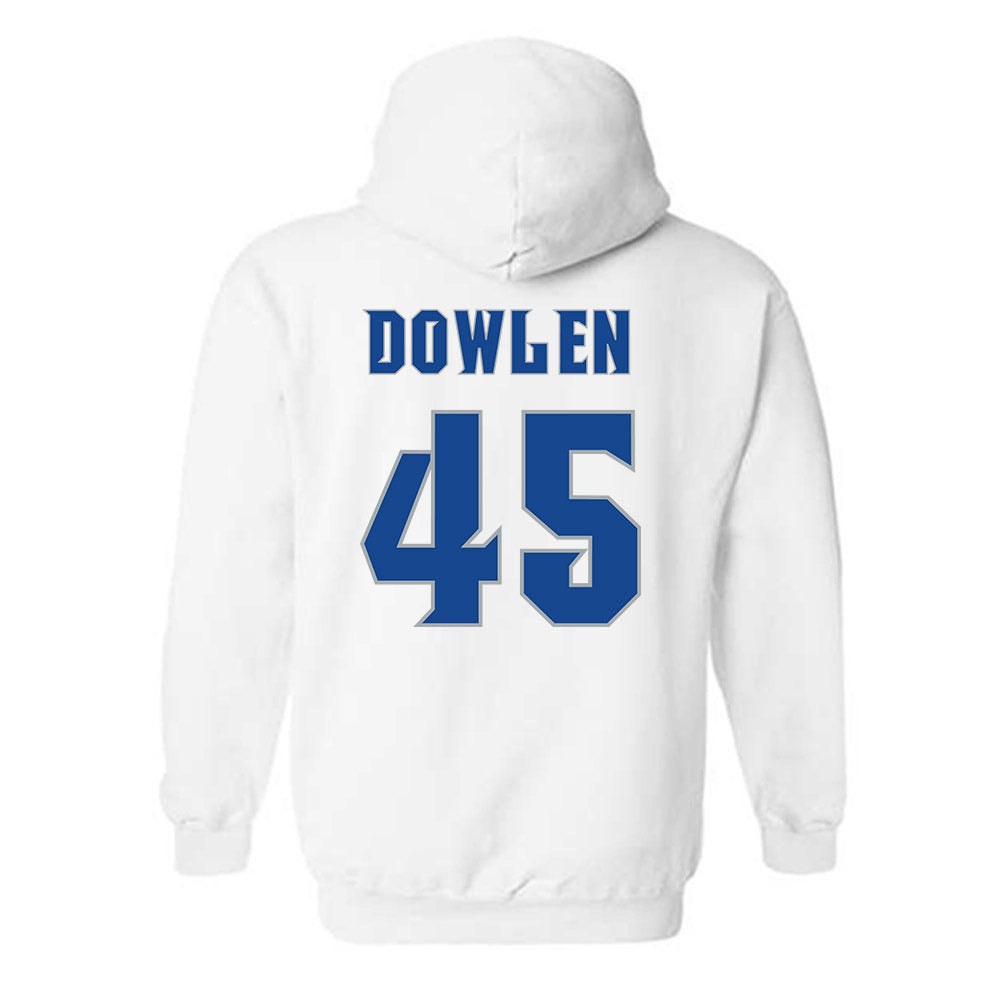 Seton Hall - NCAA Baseball : Colin Dowlen - Hooded Sweatshirt Replica Shersey