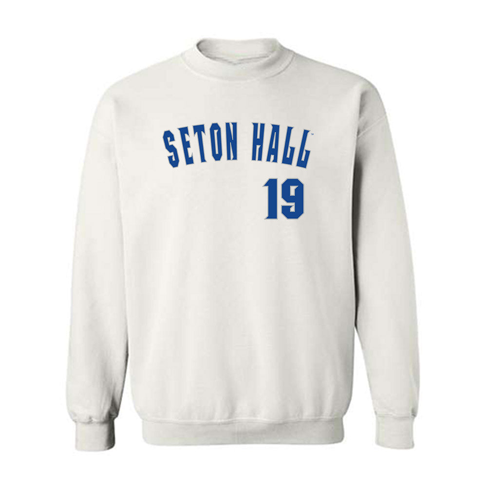 Seton Hall - NCAA Baseball : John Downing - Crewneck Sweatshirt Replica Shersey
