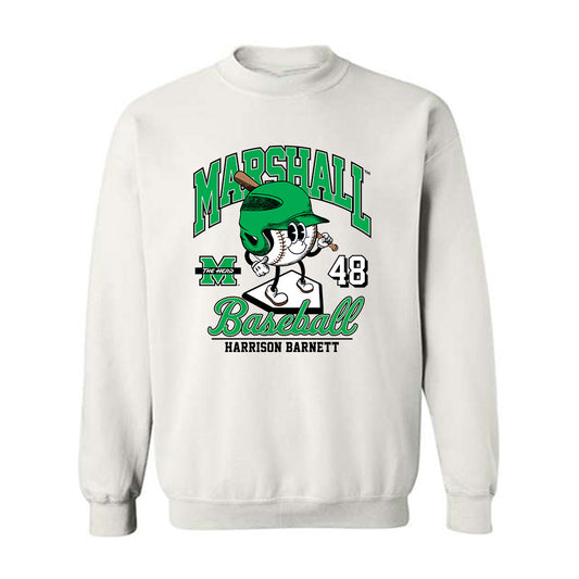 Marshall - NCAA Baseball : Harrison Barnett - Crewneck Sweatshirt Fashion Shersey