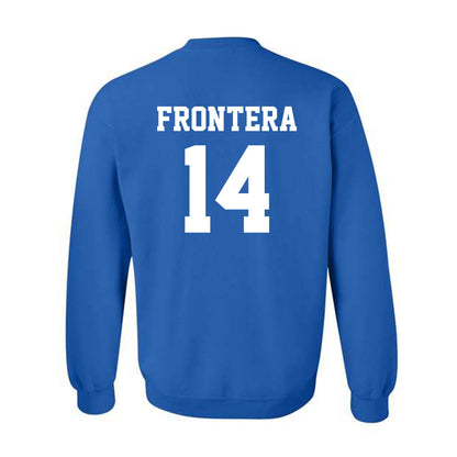 Seton Hall - NCAA Baseball : Daniel Frontera - Crewneck Sweatshirt Replica Shersey
