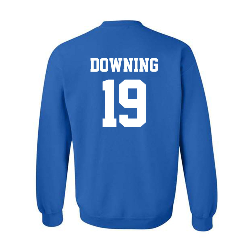 Seton Hall - NCAA Baseball : John Downing - Crewneck Sweatshirt Replica Shersey