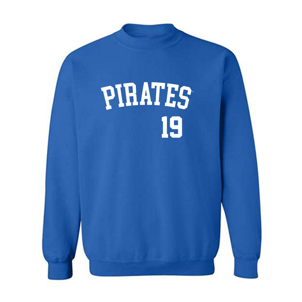 Seton Hall - NCAA Baseball : John Downing - Crewneck Sweatshirt Replica Shersey