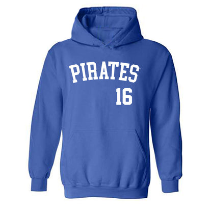 Seton Hall - NCAA Baseball : Ryan Reich - Hooded Sweatshirt Replica Shersey